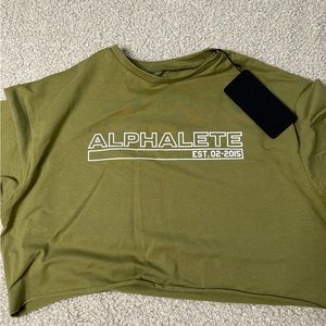 Alphalete dropped short sleeve S